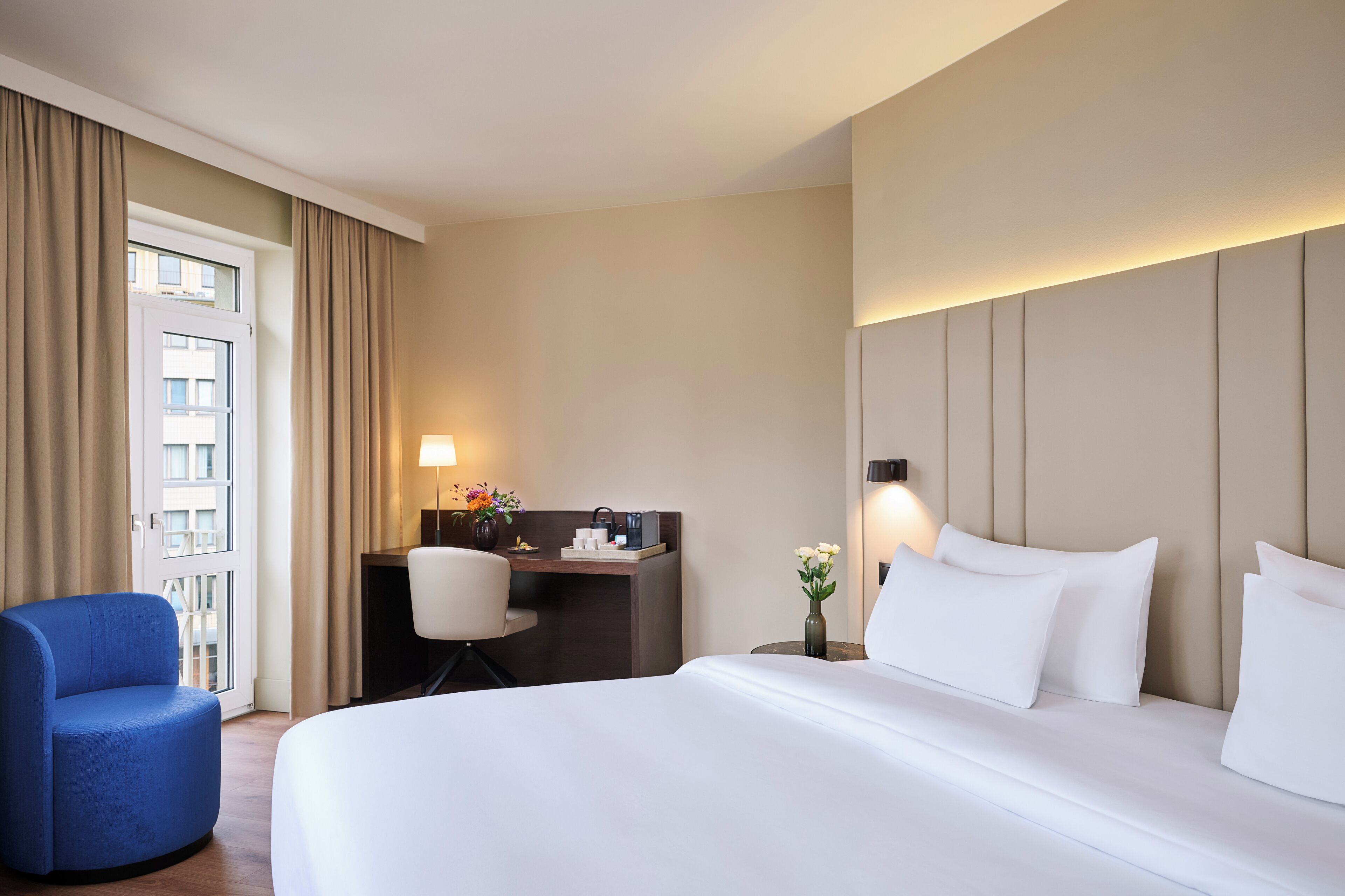 Minibar, in-room safe, desk, soundproofing