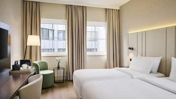 In-room safe, desk, soundproofing, free cots/infant beds