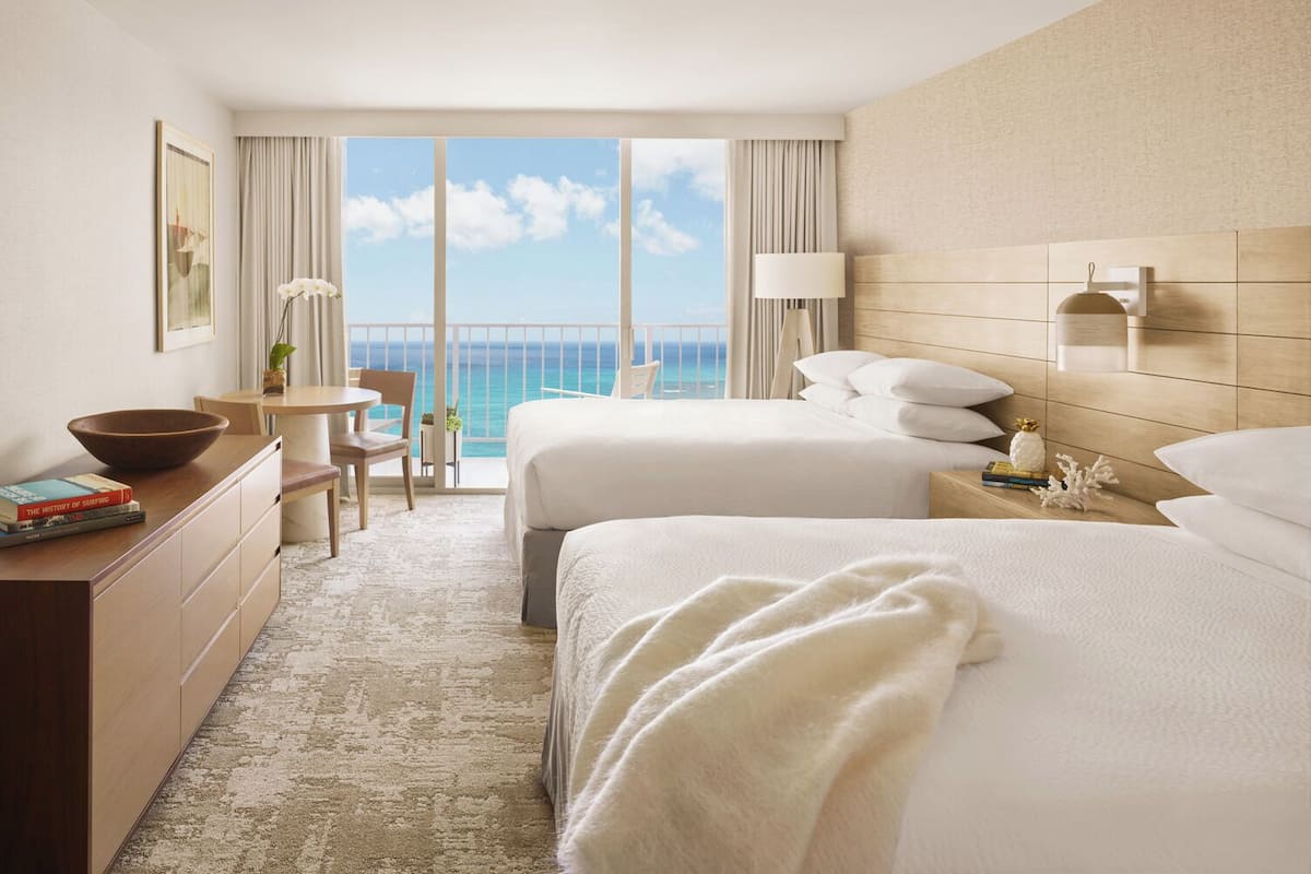 Hypo-allergenic bedding, pillowtop beds, in-room safe, laptop workspace