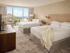 Hypo-allergenic bedding, pillow-top beds, in-room safe, laptop workspace