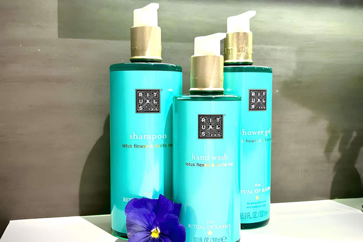 Down duvets, minibar, in-room safe, desk