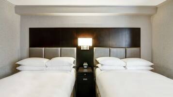 Room, 2 Double Beds | Premium bedding, in-room safe, desk, blackout curtains