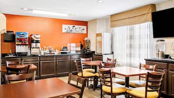 Free buffet breakfast