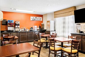 Free buffet breakfast