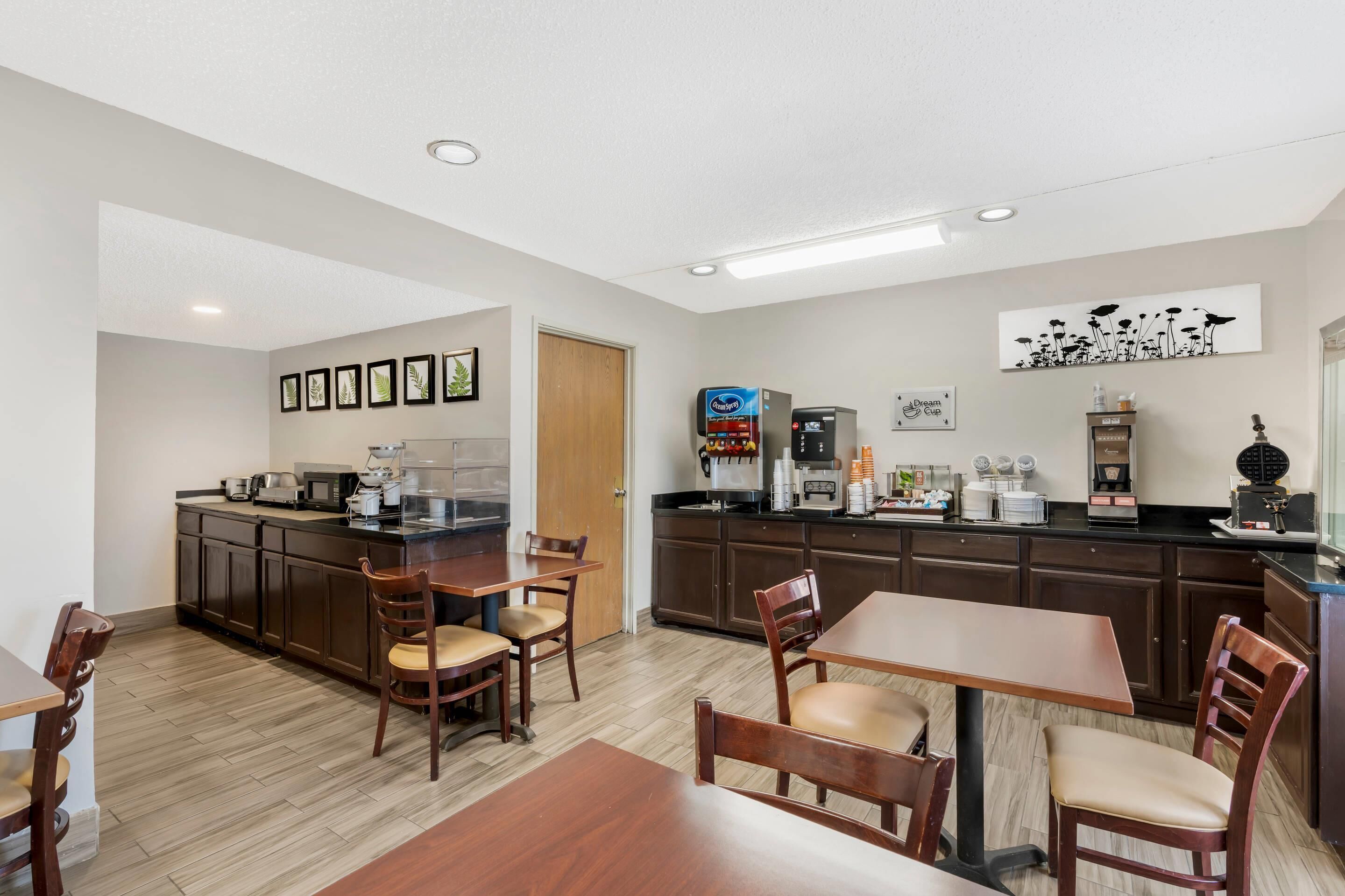 Frokostbuffé er inkludert