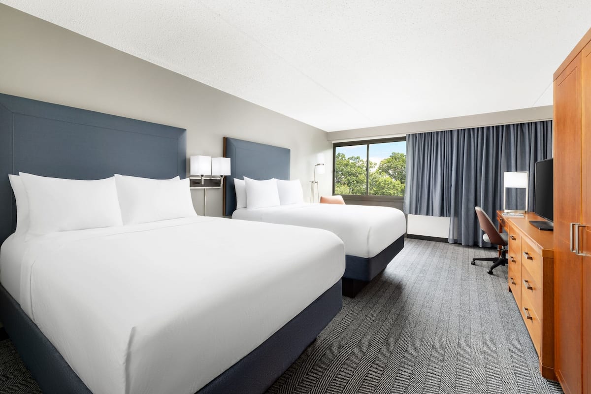 room, 2 queen beds, non smoking | 1 bedroom, premium bedding, pillow-top beds, desk