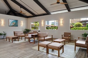 Sala de estar en el lobby