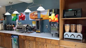 Petit déjeuner à emporter compris tous les jours
