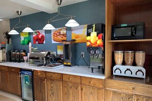 Desayuno para llevar gratuito y diario