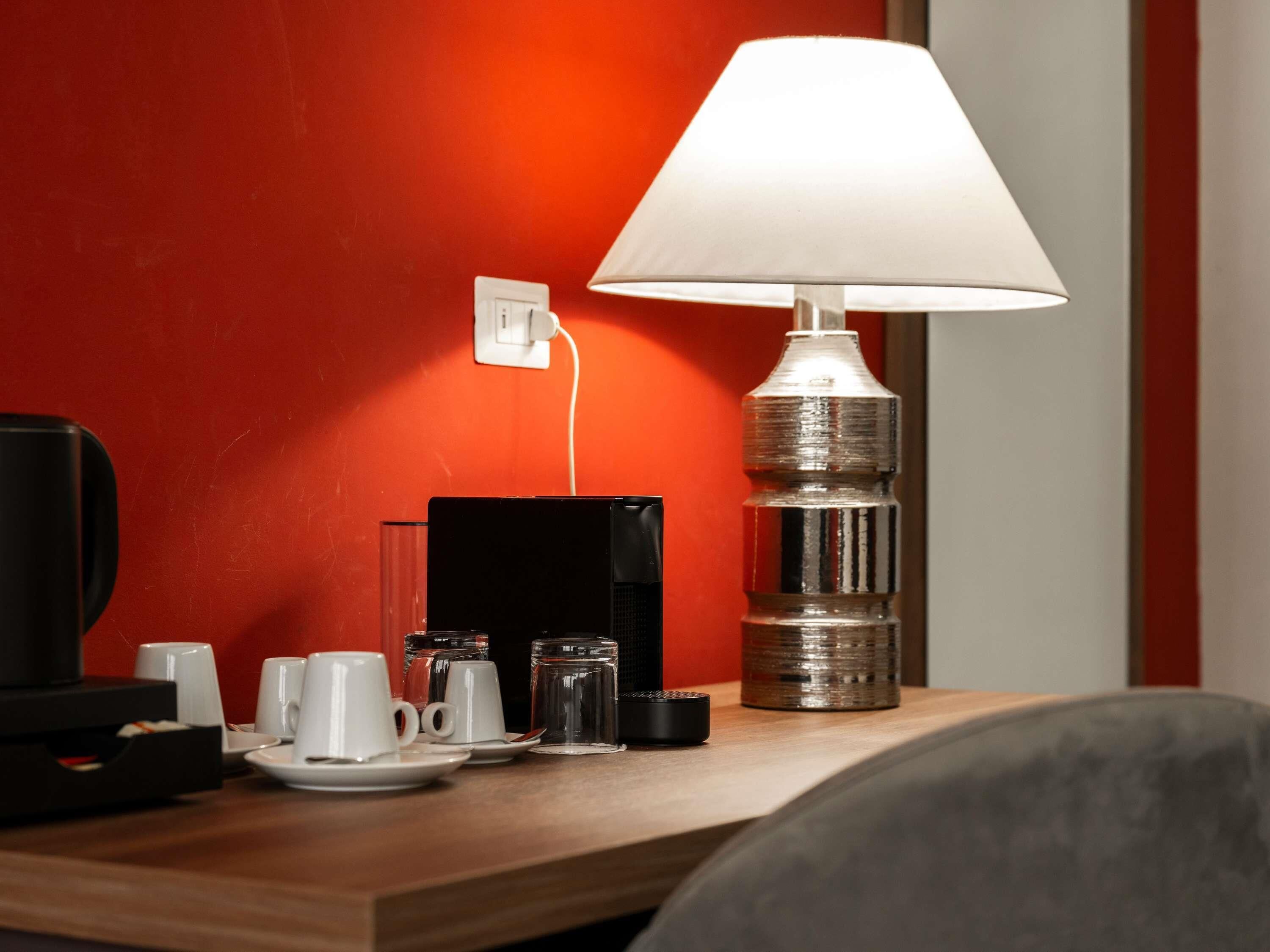 Luxe beddengoed, donsdekens, een minibar, een kluis op de kamer