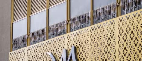 Façade de l’hébergement