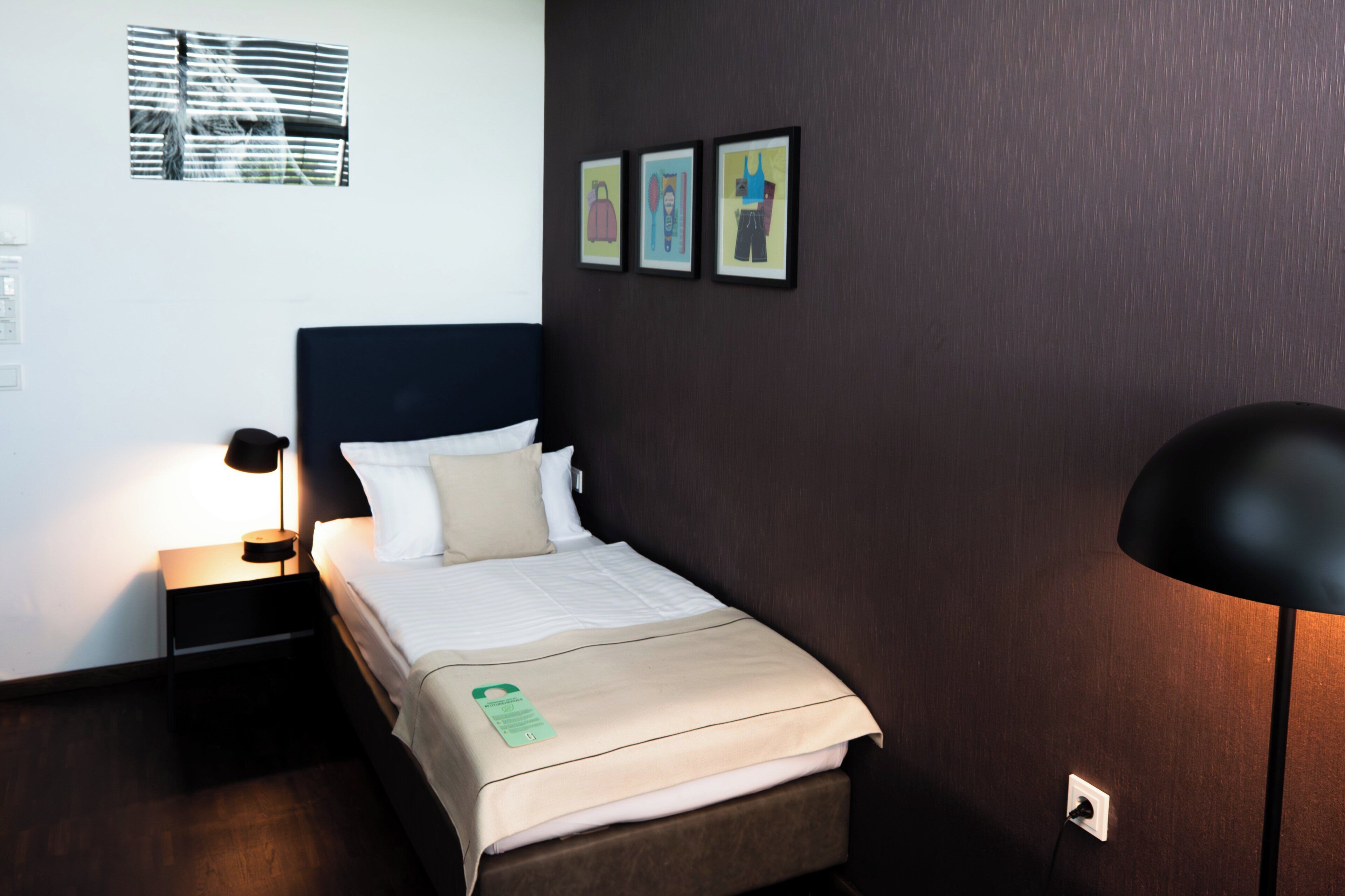 Habitación estándar, 1 cama individual | Ropa de cama hipoalergénica y caja de seguridad en la habitación 