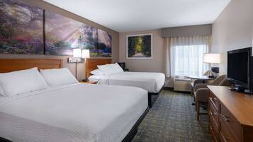 Premium bedding, individually decorated, individually furnished