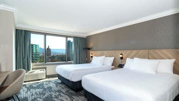 Grand Room, 2 Queen Beds (North Tower) | In-room safe, desk, laptop workspace, blackout drapes