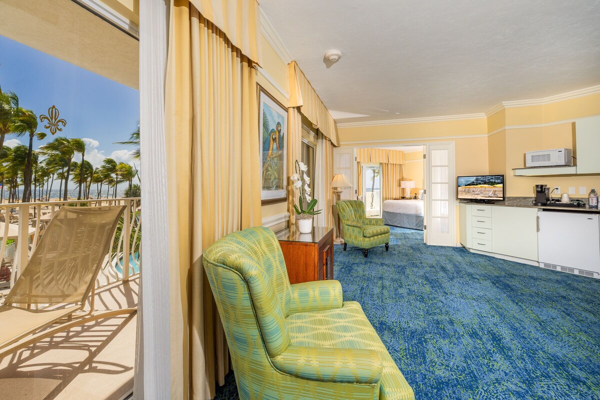 Premium Suite, 1 Bedroom, Non Smoking, Partial Ocean View | Beach/ocean view