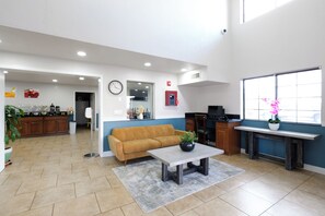 Lobby sitting area