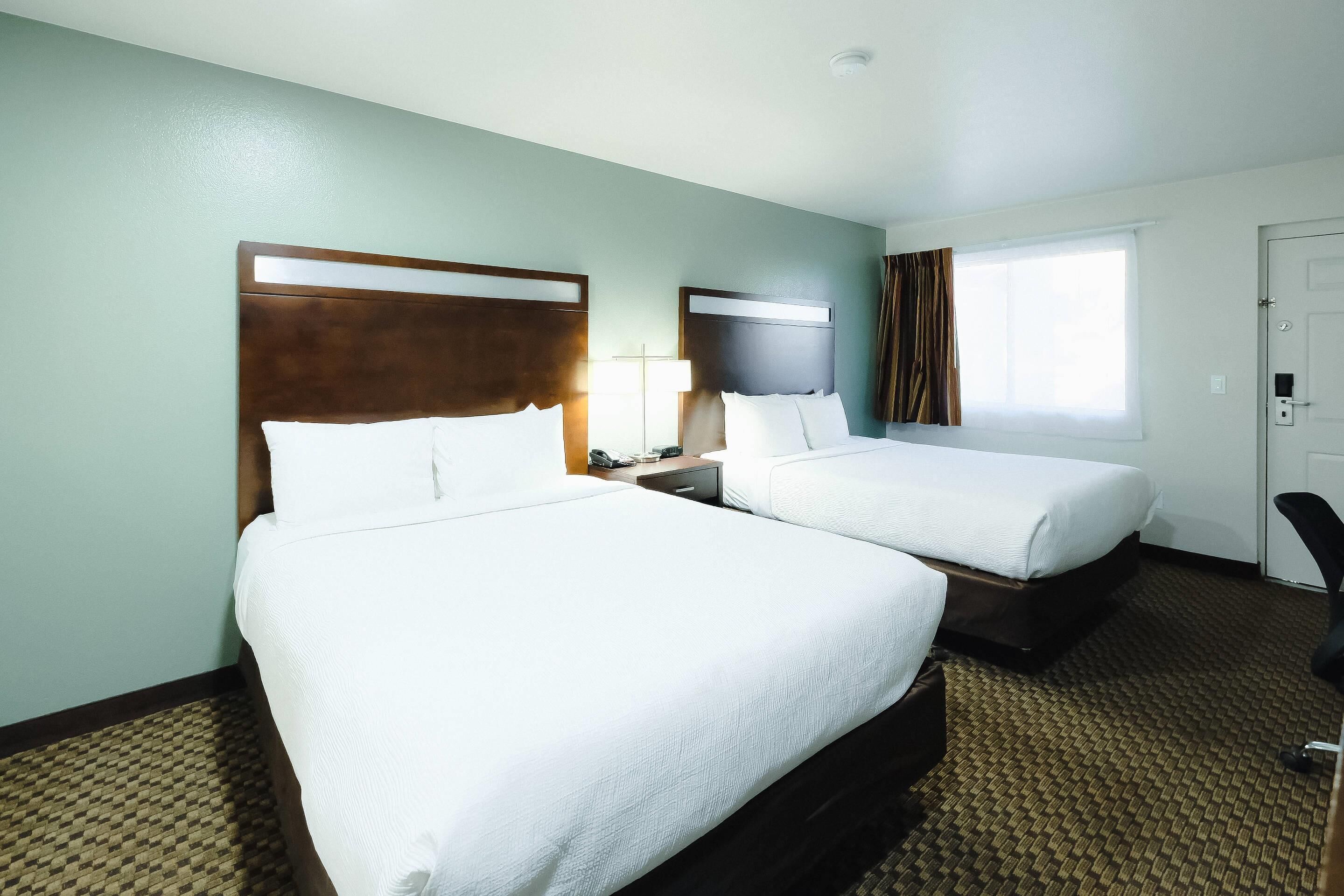 Room, 2 Queen Beds, Non Smoking | Premium bedding, pillow-top beds, desk, laptop workspace