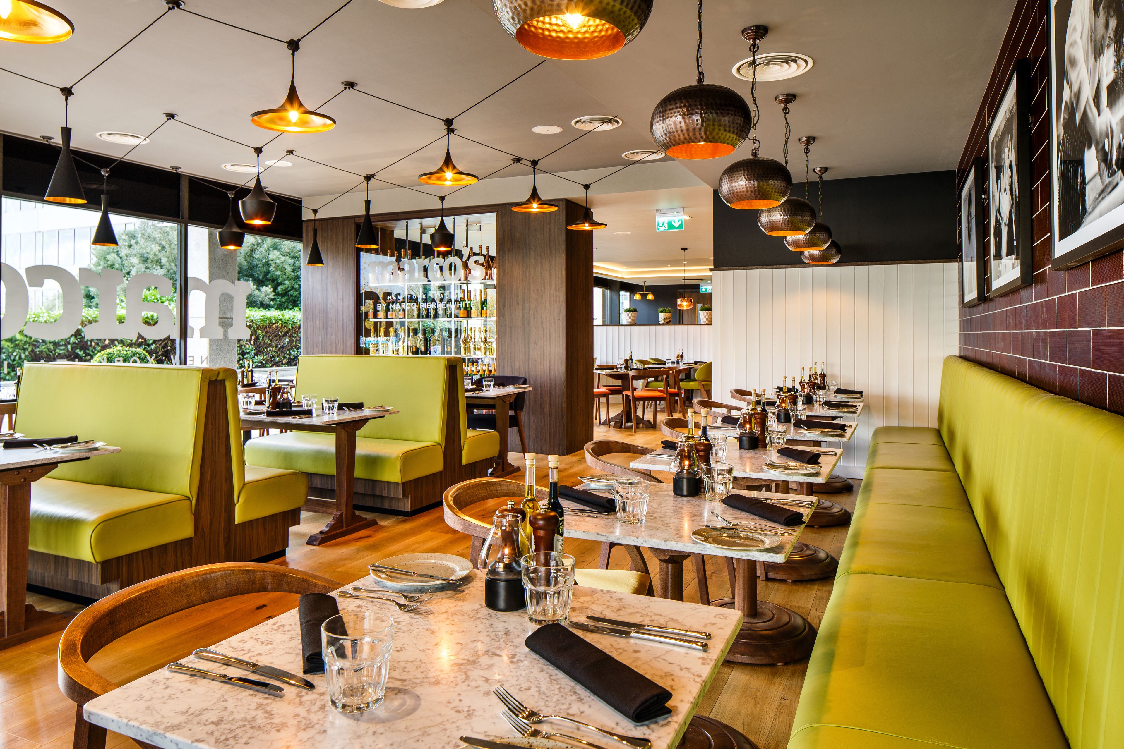 Breakfast, lunch and dinner served