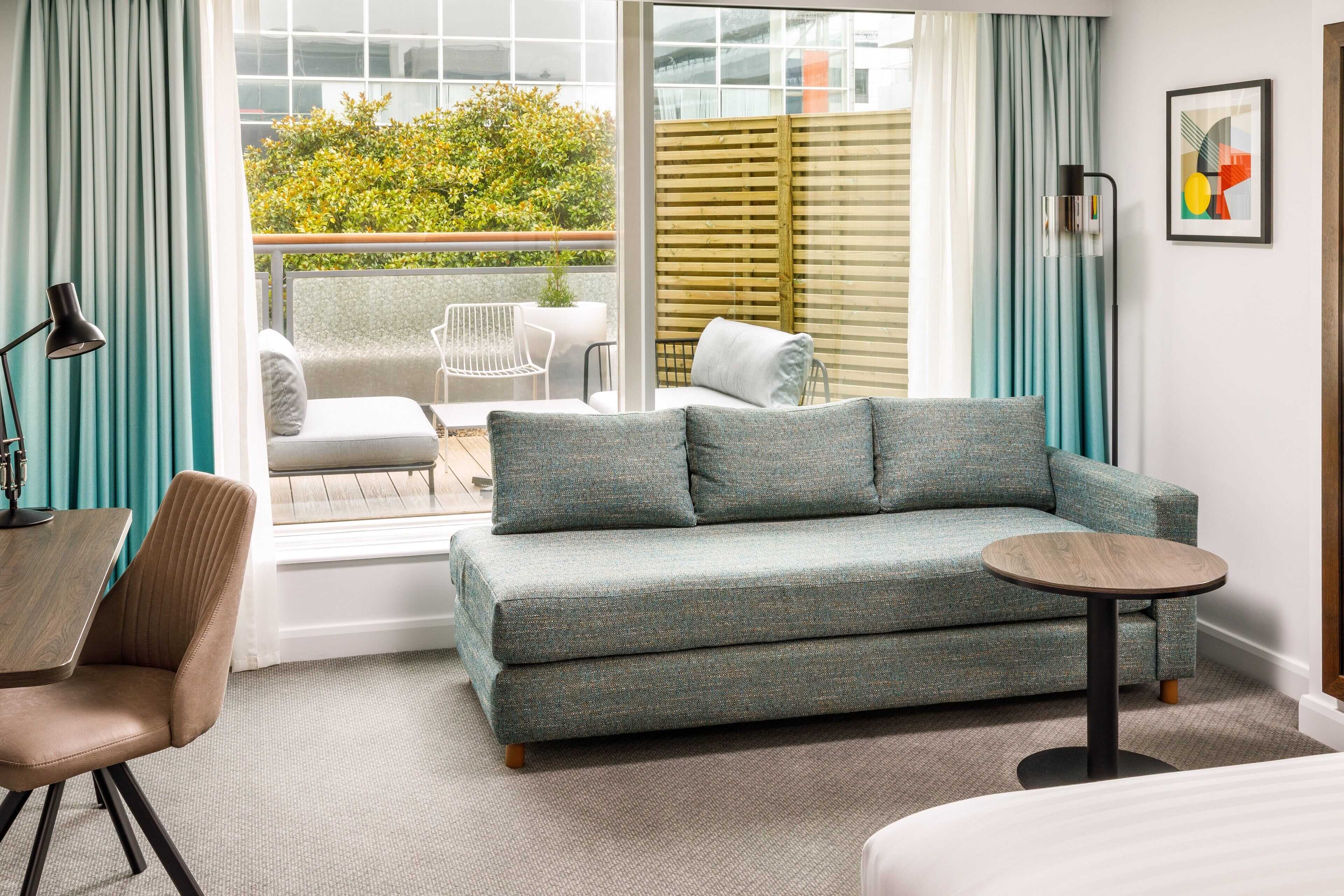 premium room, 1 king bed, balcony (super king) | 1 bedroom, desk, iron/ironing board, free cots/infant beds