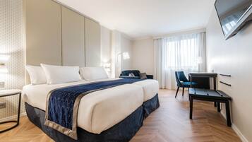 Minibar, in-room safe, desk, blackout drapes