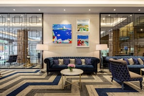 Sitzecke in der Lobby