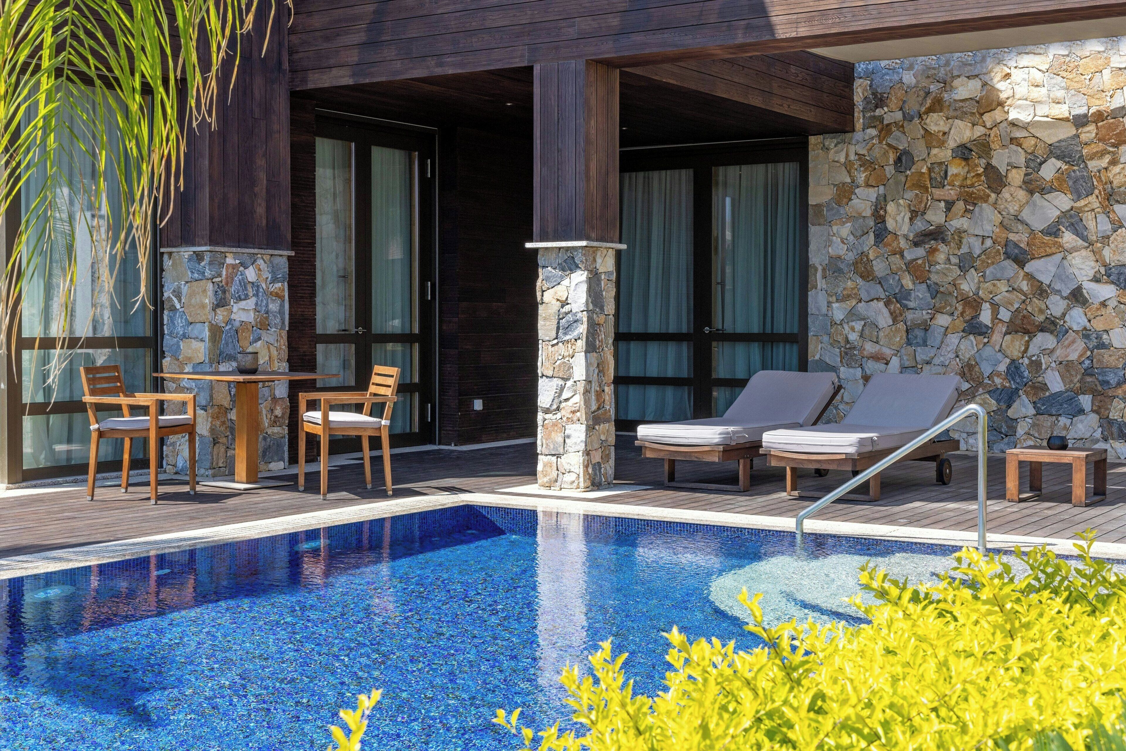 Villa, 1 habitación, vista al jardín (Balcony) | Ropa de cama de alta calidad y minibar 