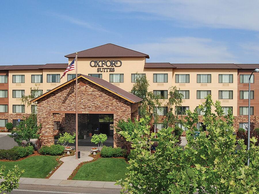 Majoituspaikan julkisivu