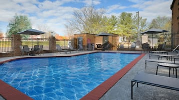 Seasonal outdoor pool