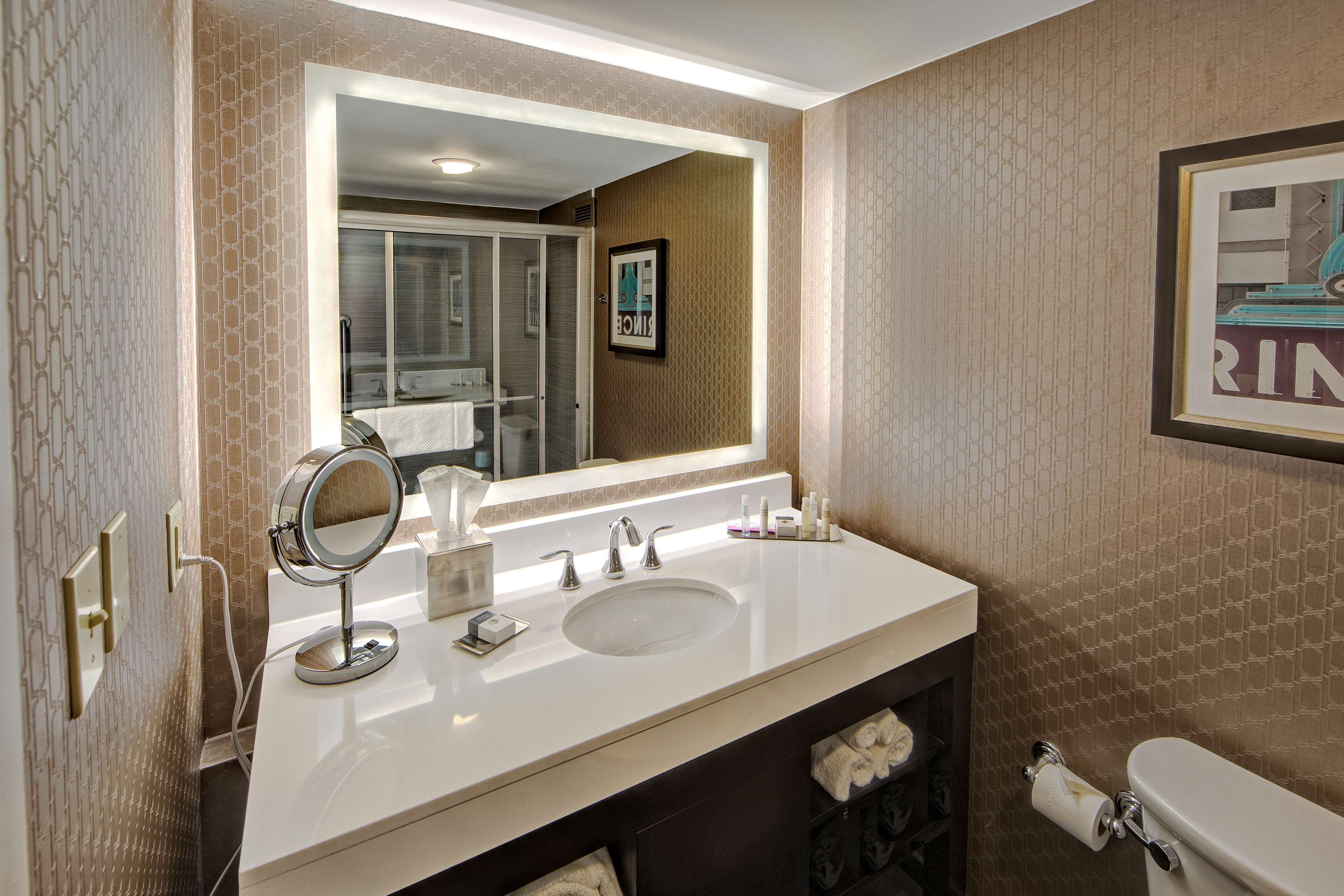 free toiletries, hair dryer, towels, soap