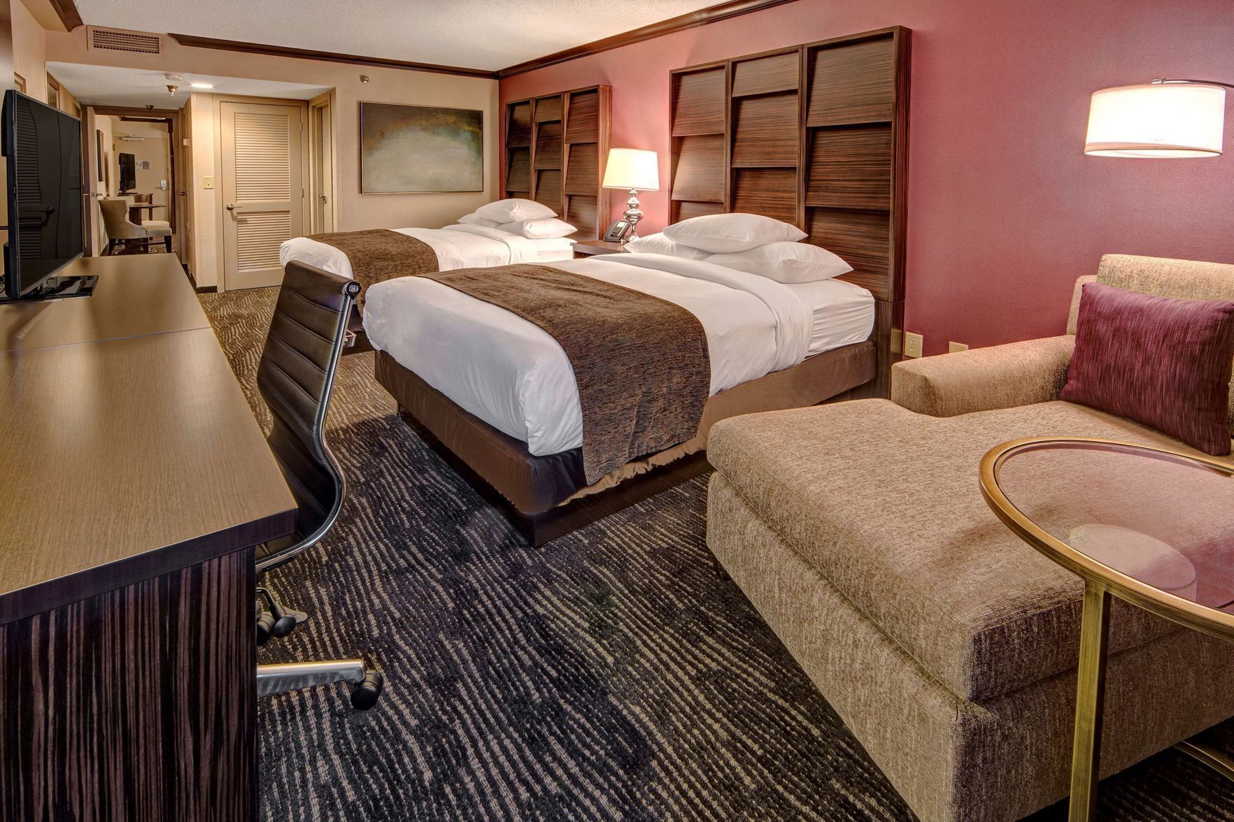 Pillowtop beds, in-room safe, soundproofing, iron/ironing board
