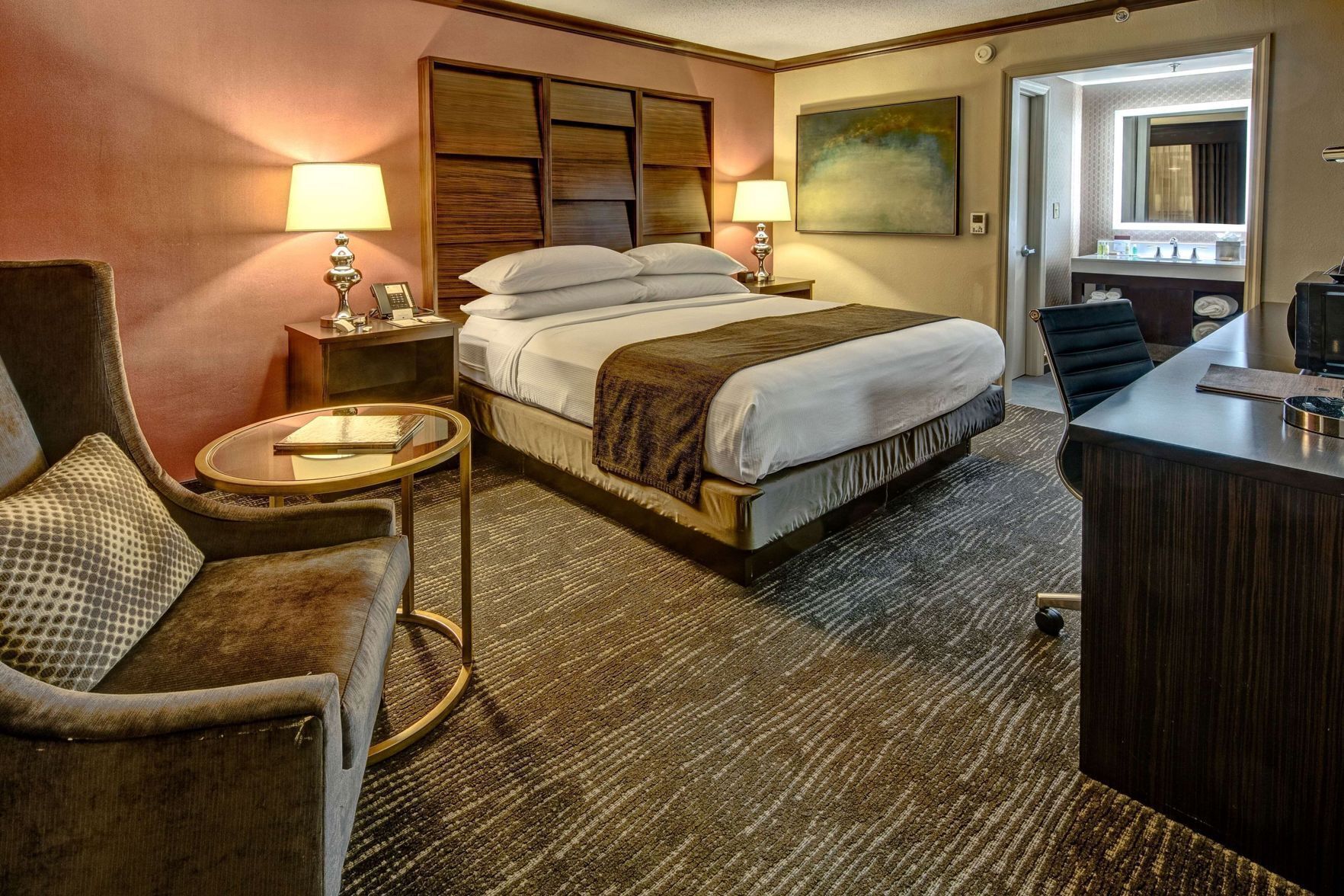 Pillowtop beds, in-room safe, soundproofing, iron/ironing board