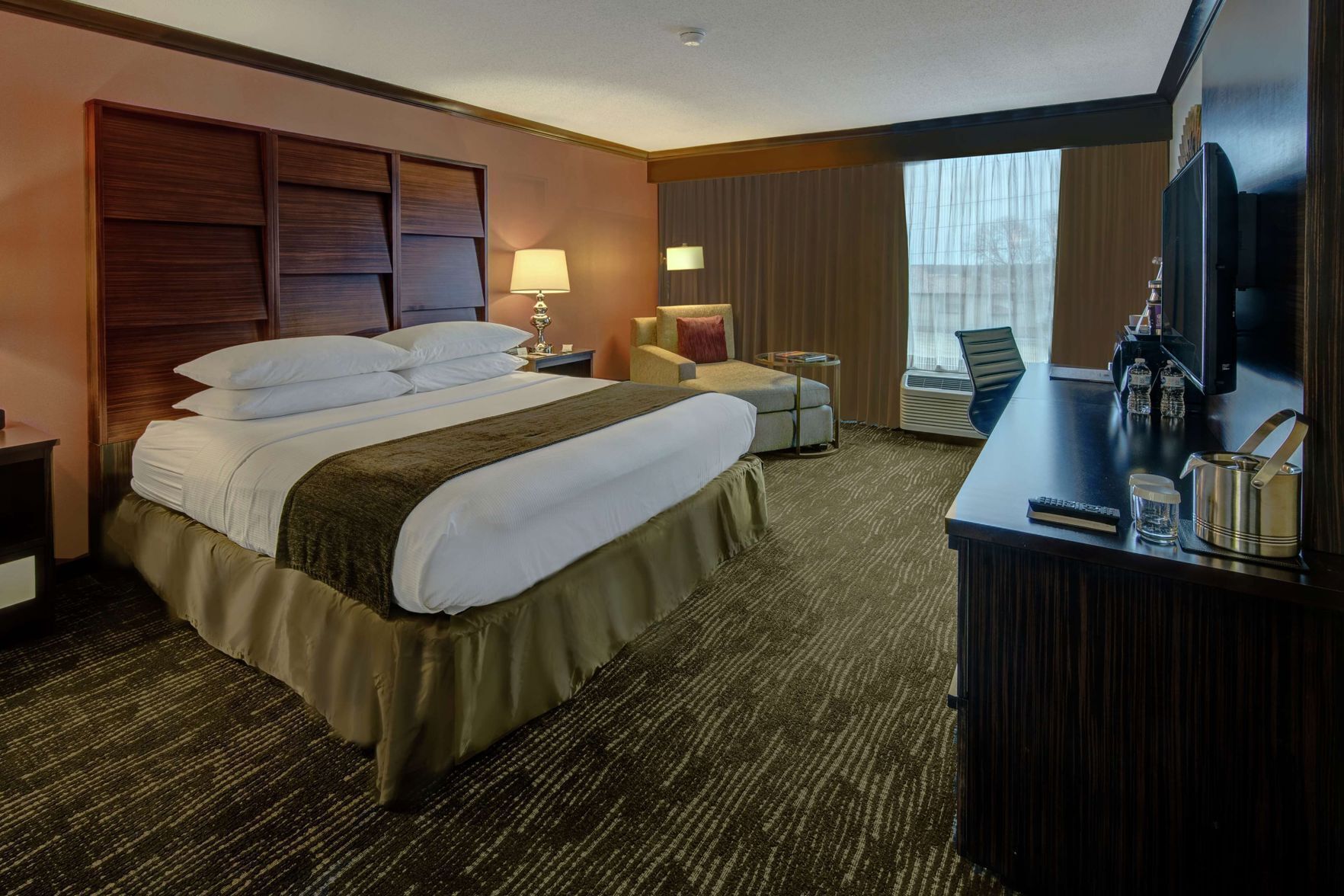 Pillowtop beds, in-room safe, soundproofing, iron/ironing board