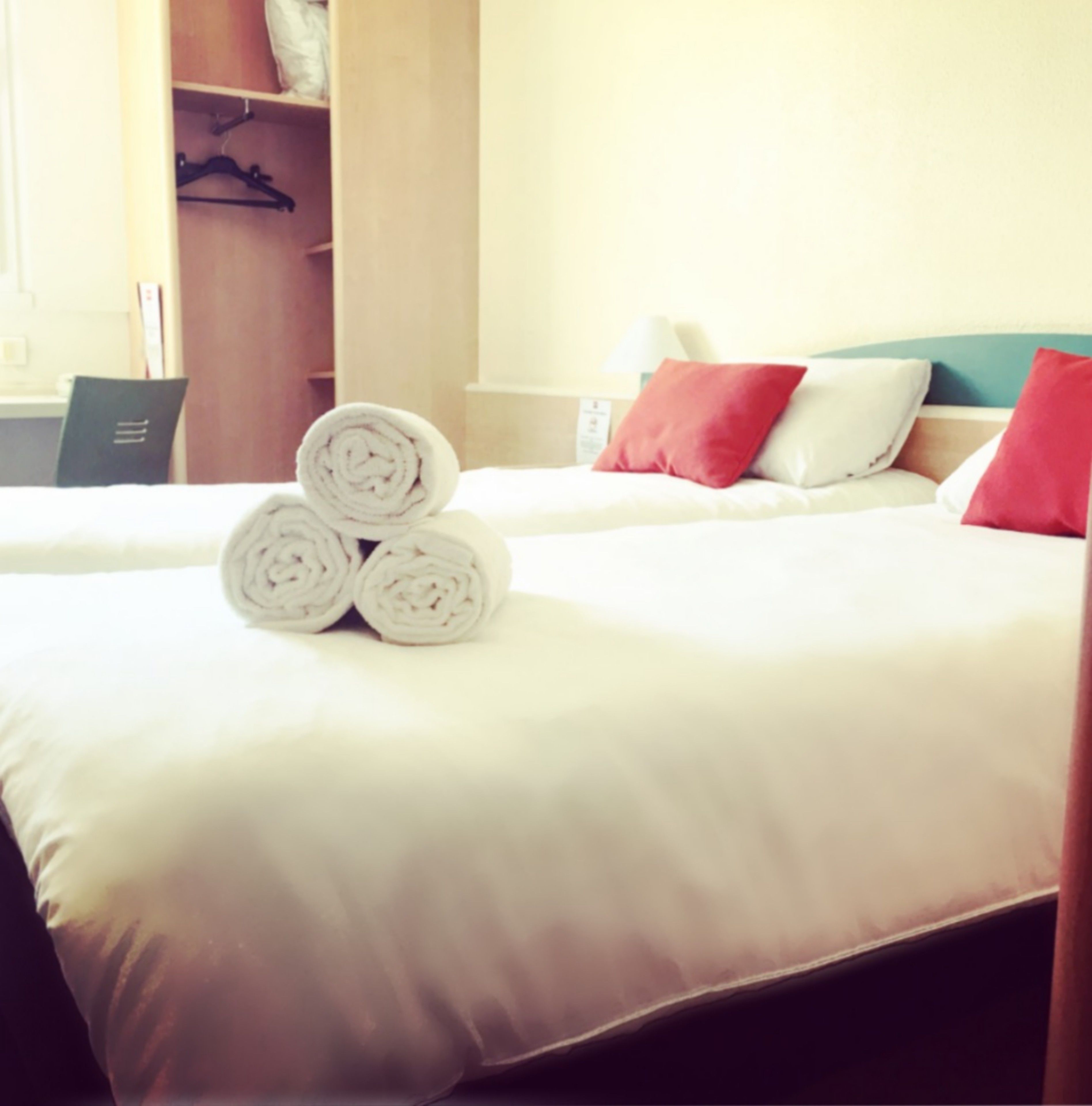 room, 2 single beds | premium bedding, desk, soundproofing, iron/ironing board