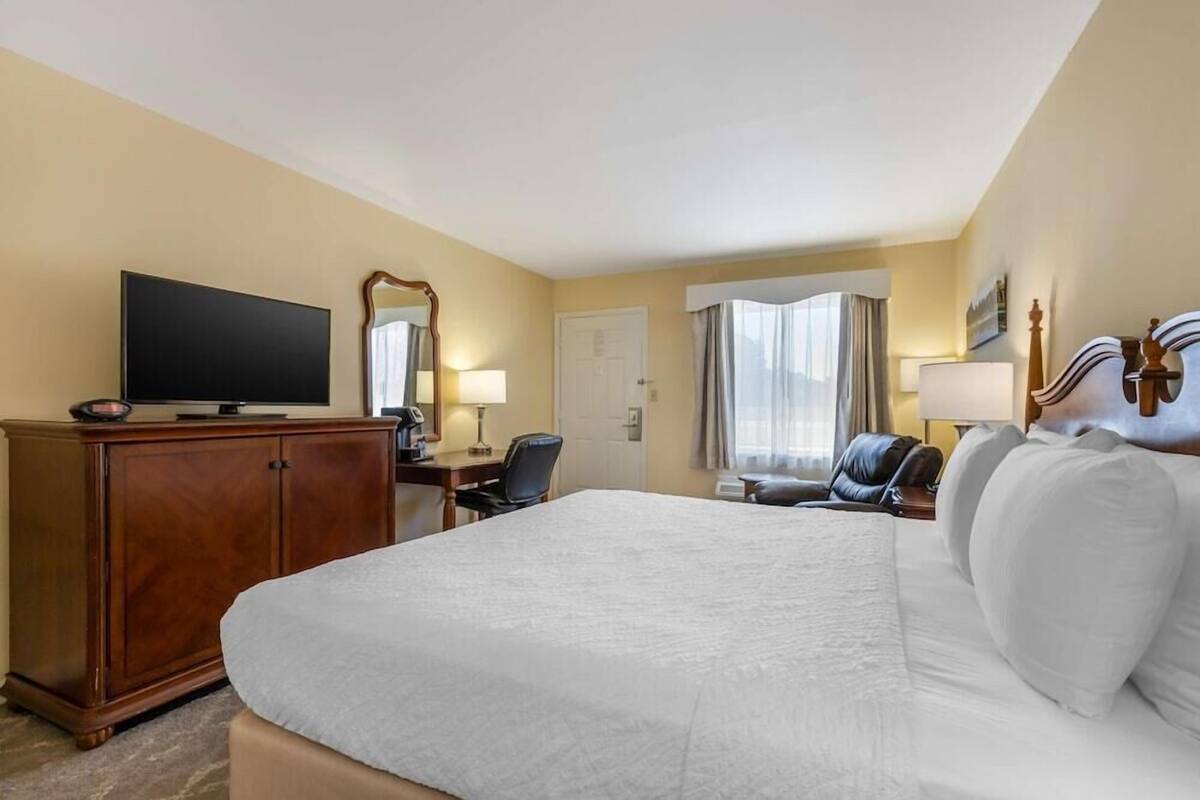 Desk, laptop workspace, iron/ironing board, WiFi (surcharge)