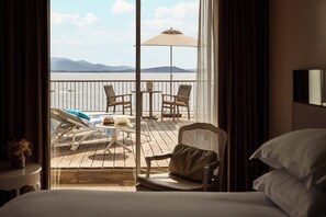 Deluxe Room, 1 King Bed, Sea View | Premium bedding, down duvets, minibar, in-room safe - Sofitel Golfe Ajaccio Thalassa Sea & Spa (Grosseto-Prugna)