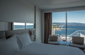 Chambre Deluxe vue mer, Terrasse privée, 1 lit King