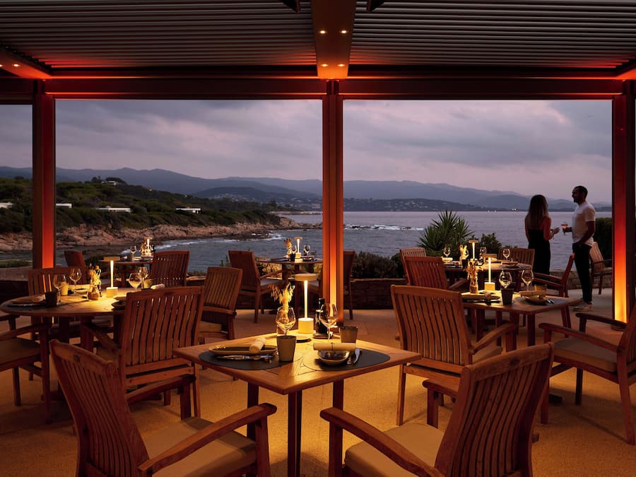 Breakfast, lunch, dinner served; local cuisine, pool views