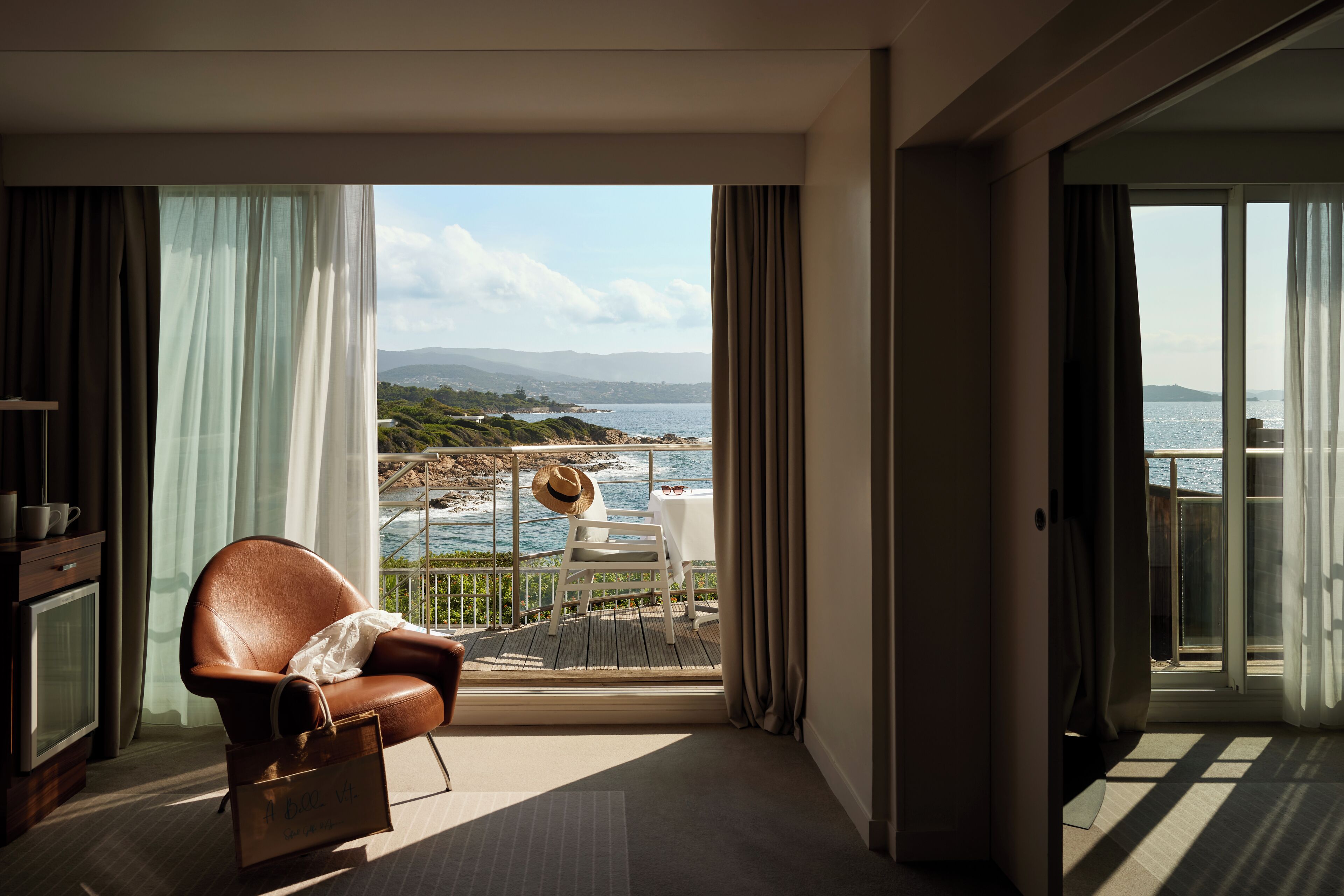 Suite, 1 King Bed, Terrace, Sea View | Premium bedding, down duvets, minibar, in-room safe