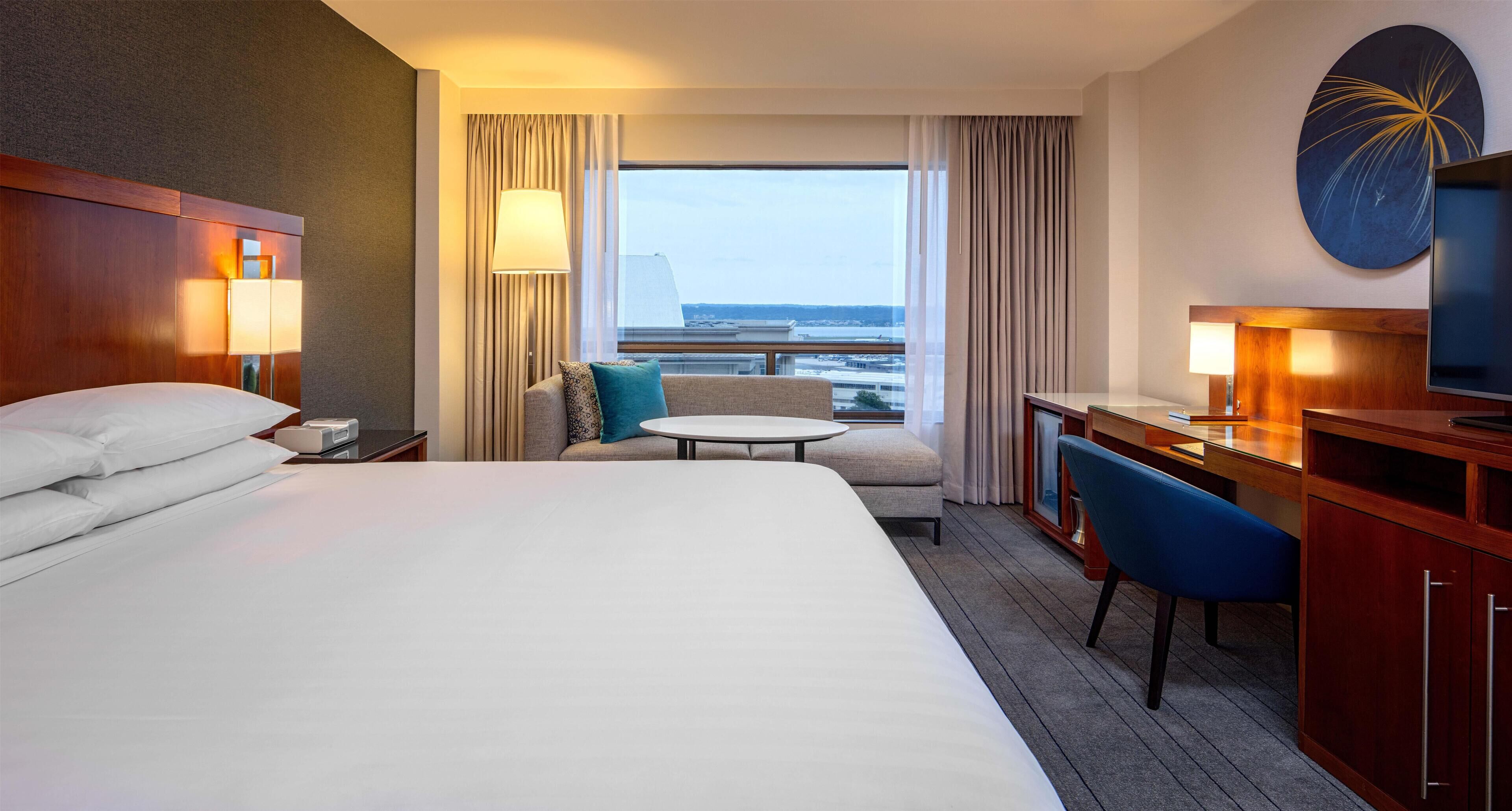 Pillowtop beds, in-room safe, desk, laptop workspace