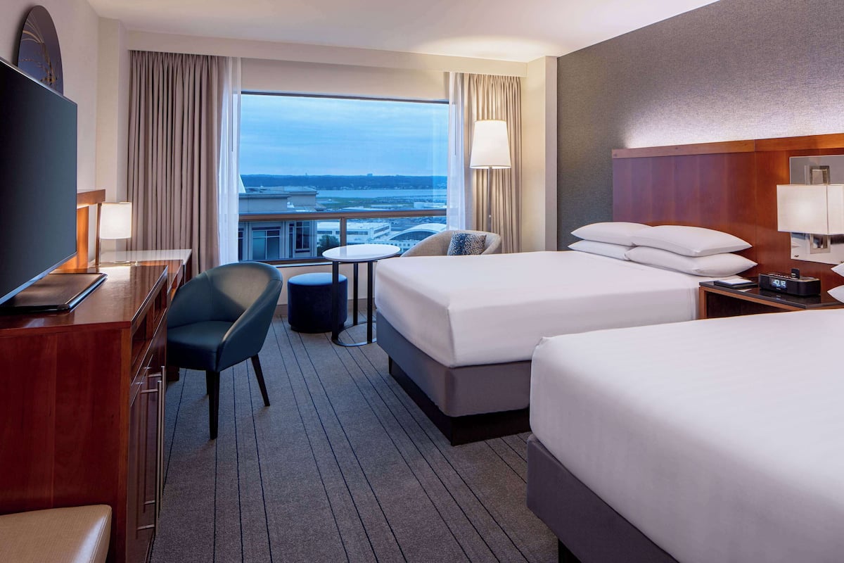 Pillow-top beds, in-room safe, desk, laptop workspace