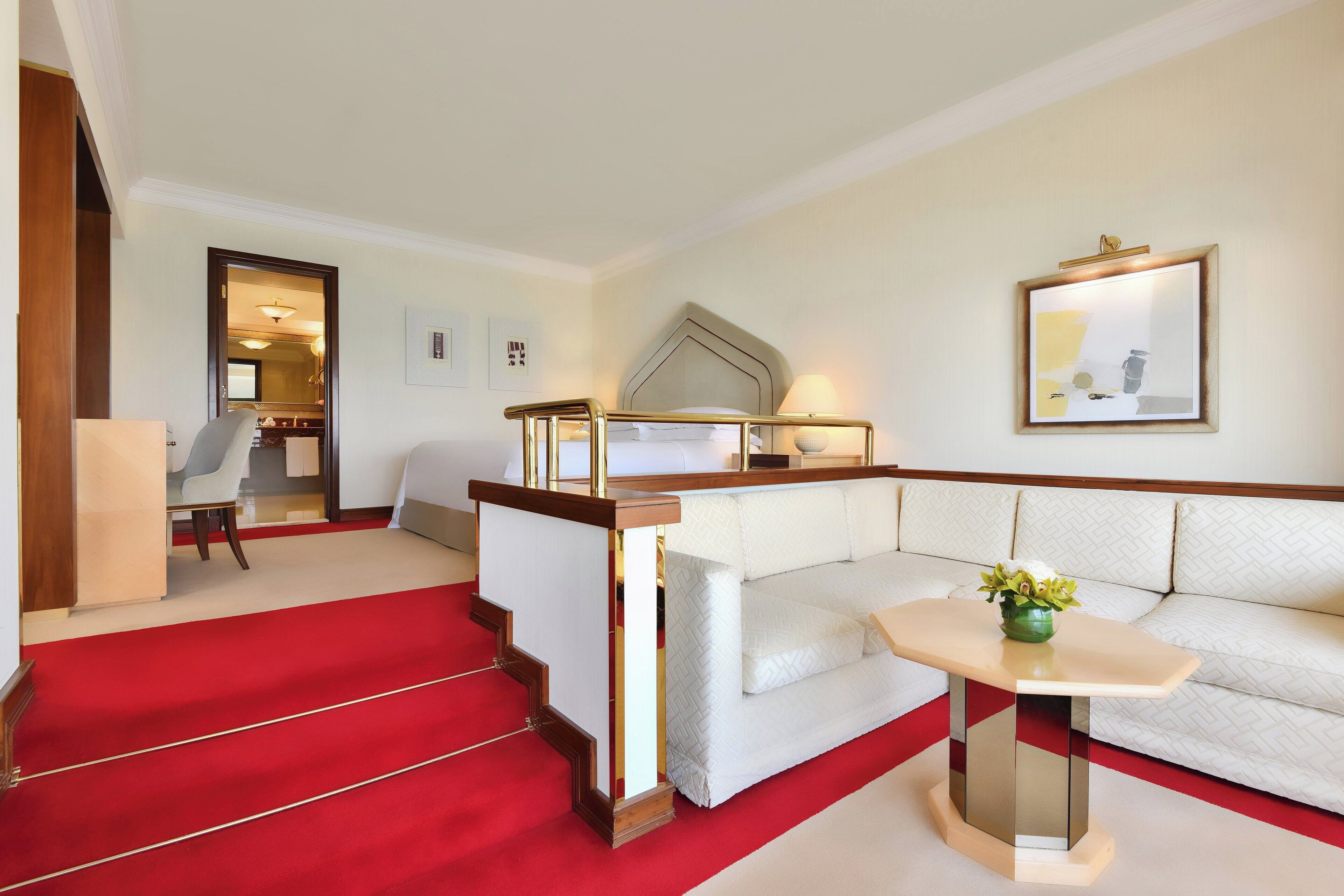 executive suite, 1 bedroom, non smoking, sea view (balcony) | living area | 32-inch flat-screen tv with satellite channels, tv