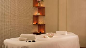 Deep-tissue massages, facials, 6 treatment rooms