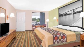 Desk, soundproofing, iron/ironing board, free cribs/infant beds