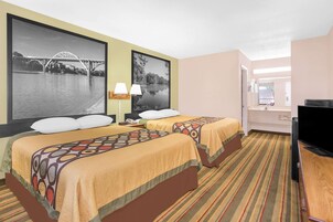 Escritorio, sistema de insonorización y tabla de planchar con plancha 