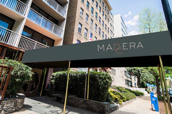 Majoituspaikan julkisivu