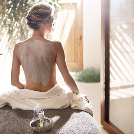 Sauna, hot tub, steam room, body treatments, aromatherapy