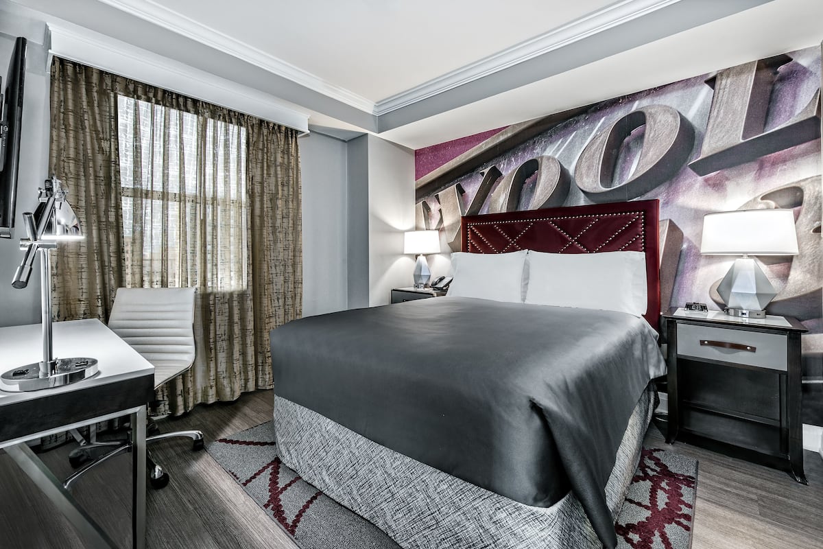 Premium bedding, pillow-top beds, in-room safe, desk