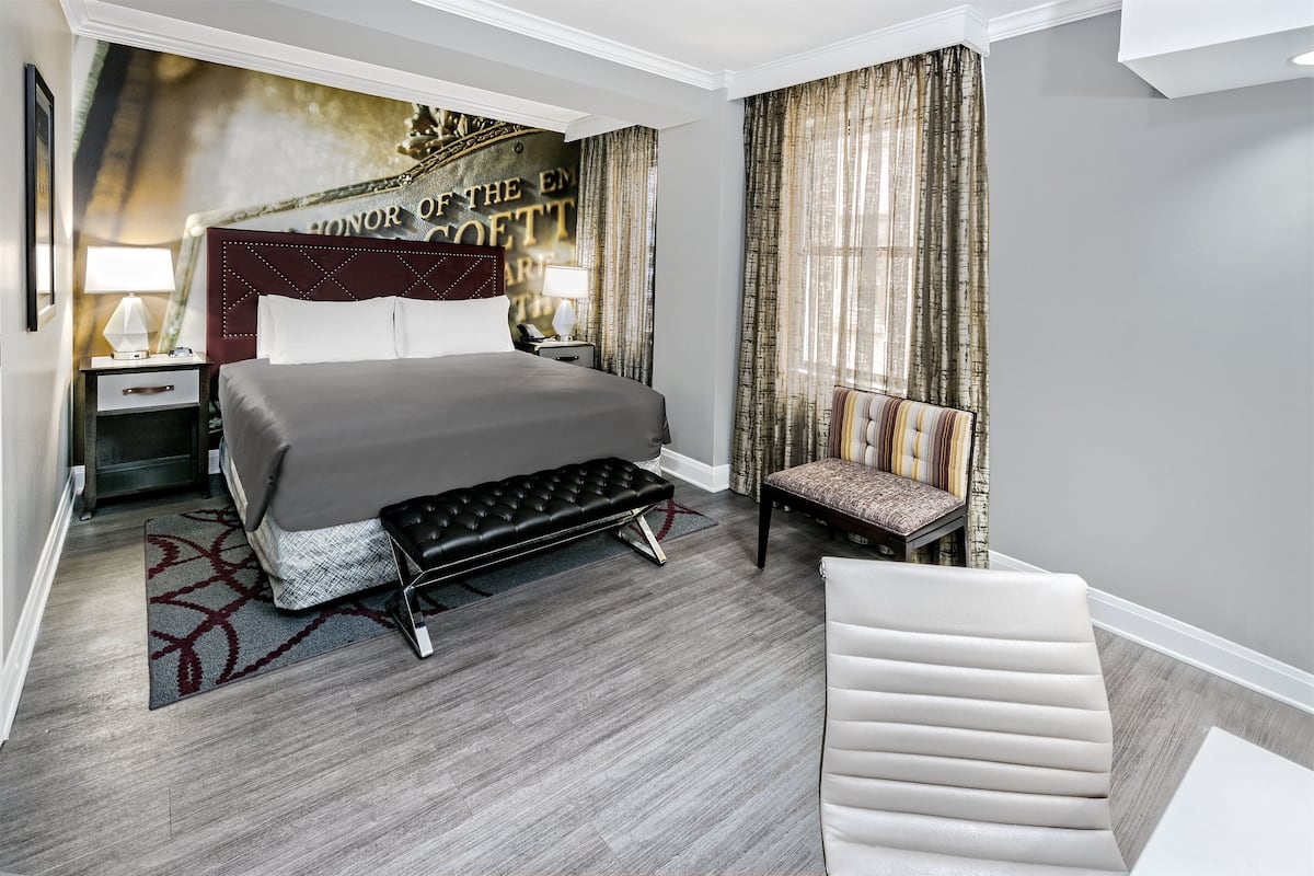 Premium bedding, pillow-top beds, in-room safe, desk