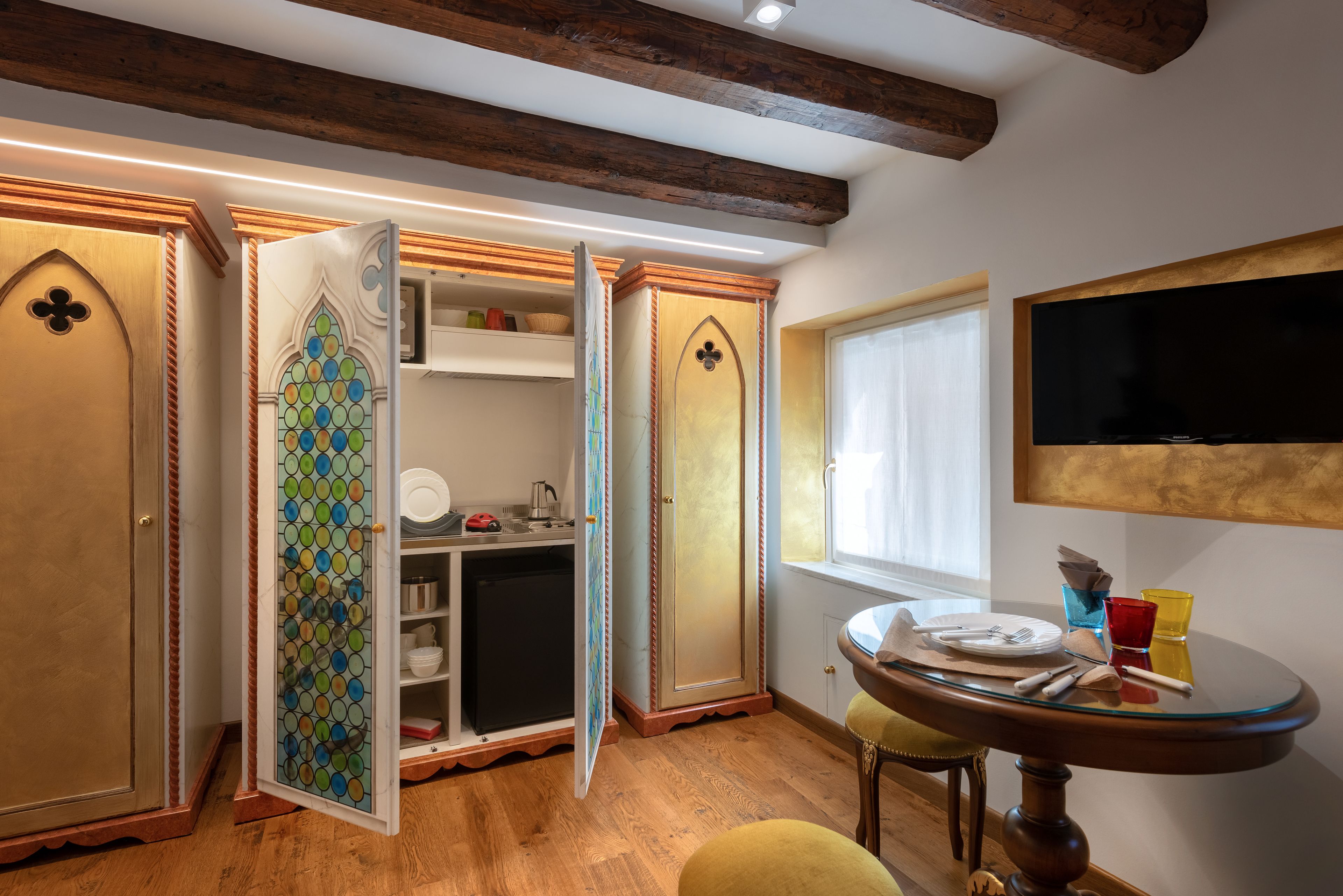 exclusive apartment, 1 bedroom, kitchenette, annex building | private kitchenette