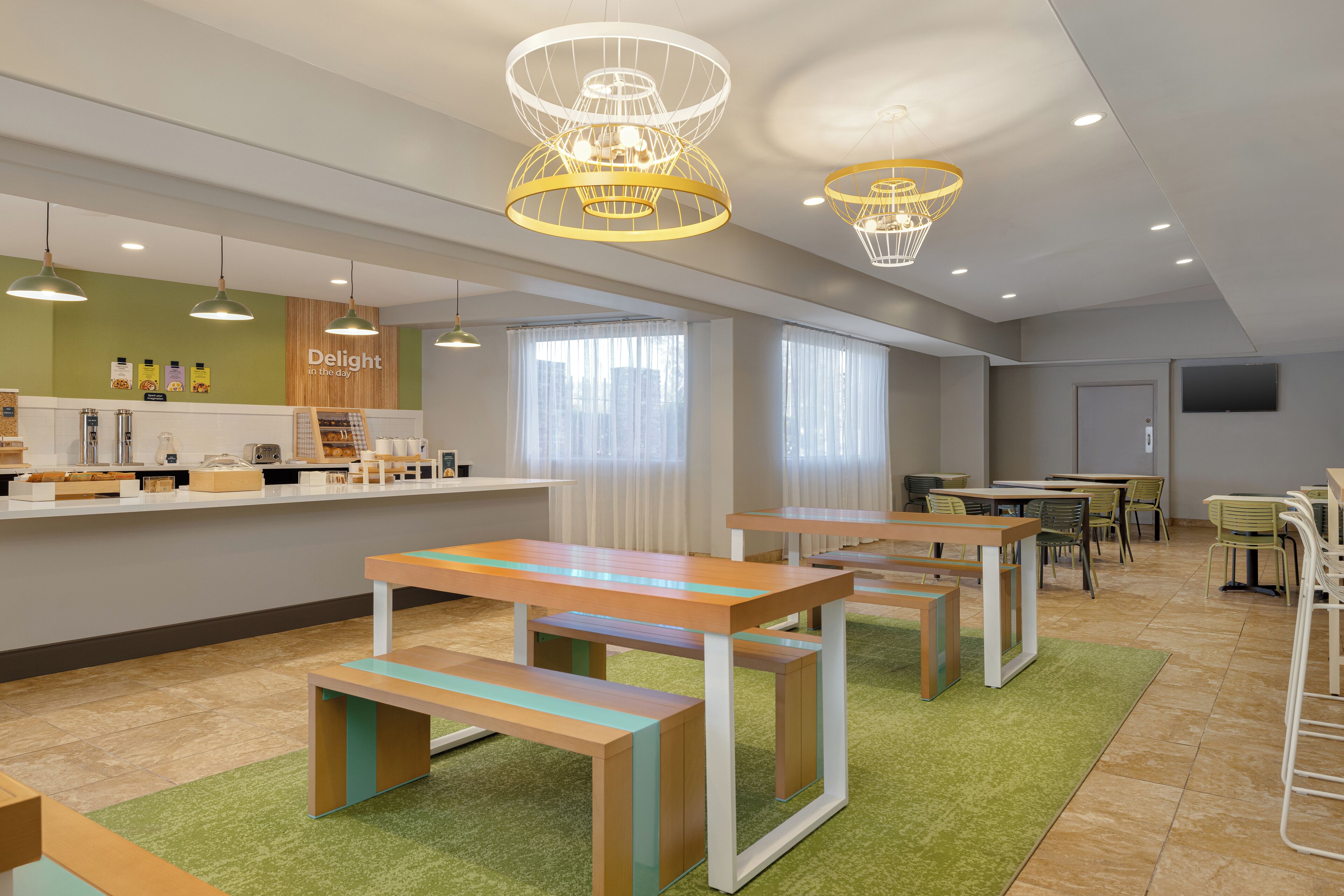 Gratis komplett frukost varje dag 